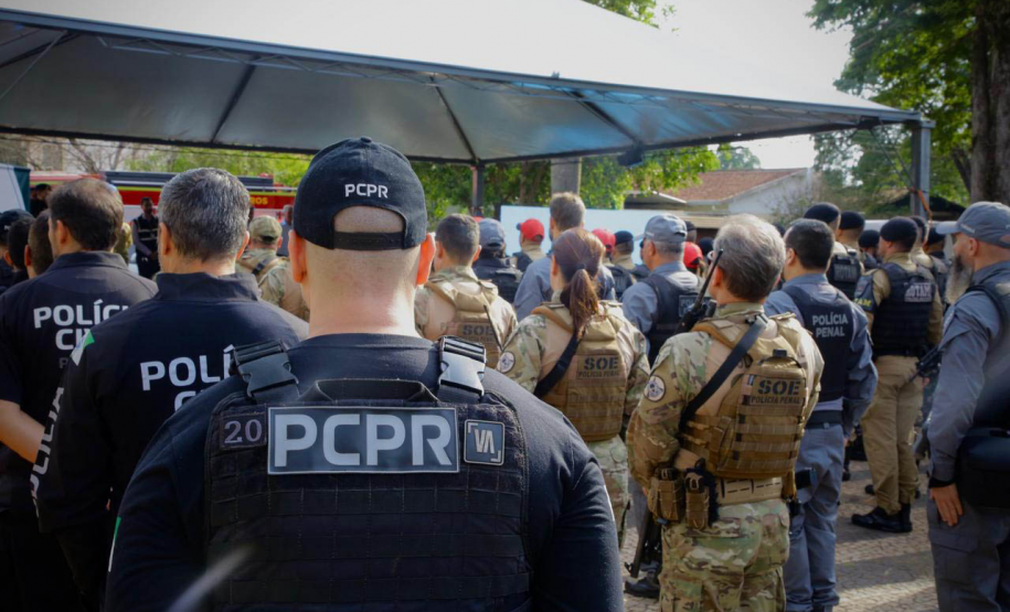 Perto da população: Missão Paraná IV leva forças de segurança ao Litoral