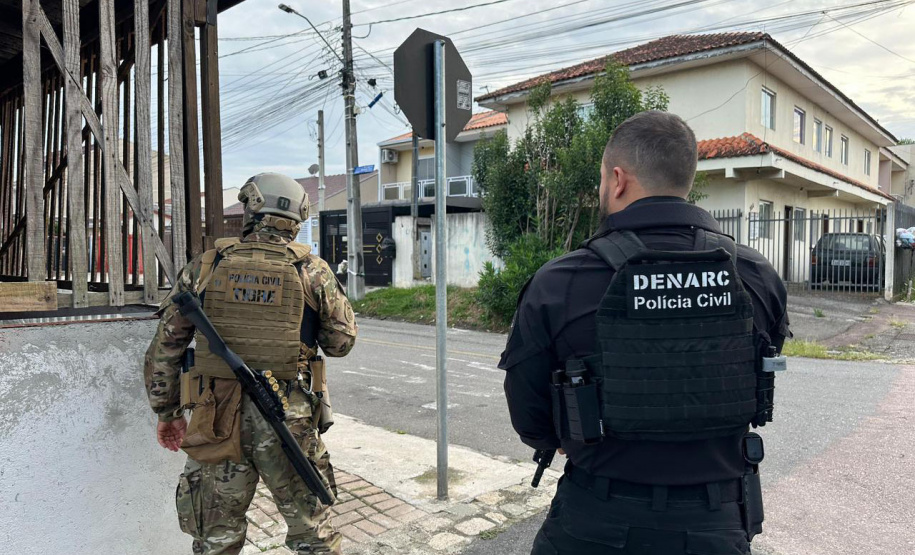 PCPR cumpre 82 mandados contra grupo ligado à maior apreensão de haxixe do Paraná