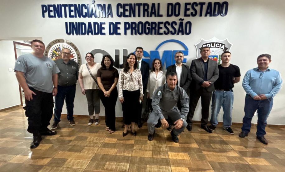 Modelo paranaense de reintegração social atrai visita técnica de Minas Gerais