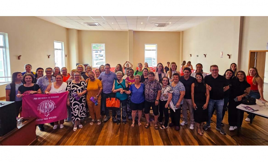 Antonina recebe palestra do Programa Mulher Segura para reforço da rede de proteção