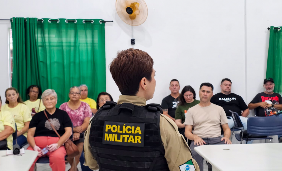 Patrulha Maria da Penha realiza palestra em Morretes e fortalece rede de proteção