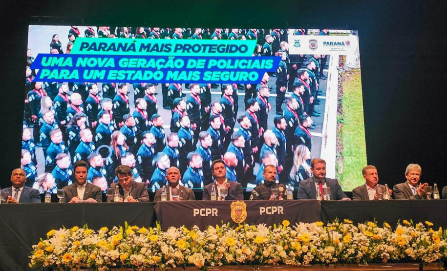 Segurança pública do Paraná ganha reforço de 555 novos policiais civis