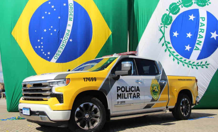 Veículos de grande porte reforçam atuação da Patrulha Costeira da PMPR no Litoral