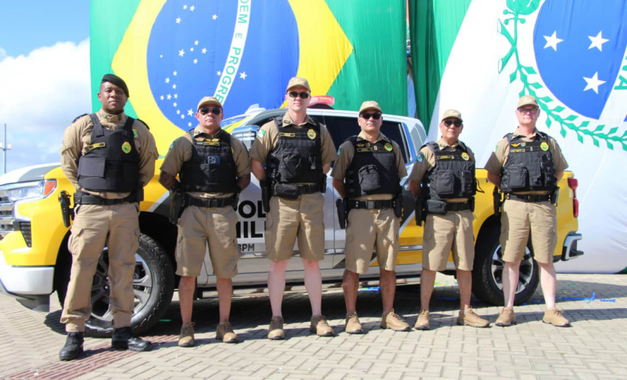 Veículos de grande porte reforçam atuação da Patrulha Costeira da PMPR no Litoral