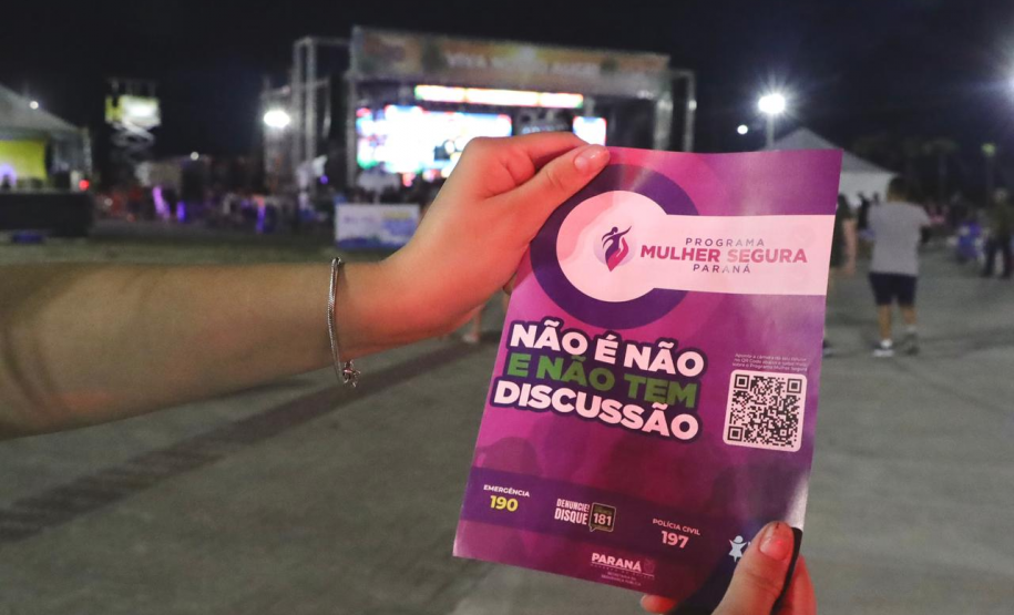 Programa Mulher Segura participa do aniversário de Pontal do Paraná e reforça rede de apoio às mulheres