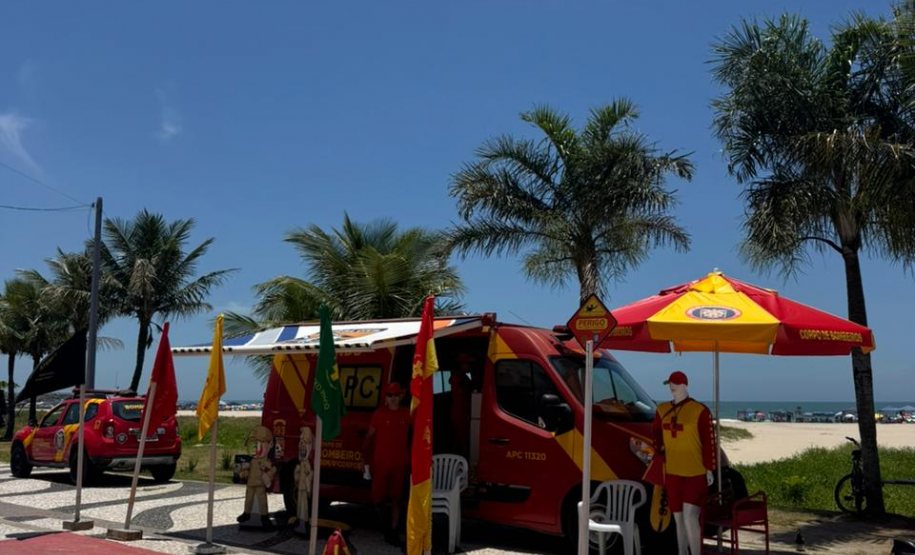 Corpo de Bombeiros lança o Na Praia Com Você com dicas para aproveitar o mar em segurança