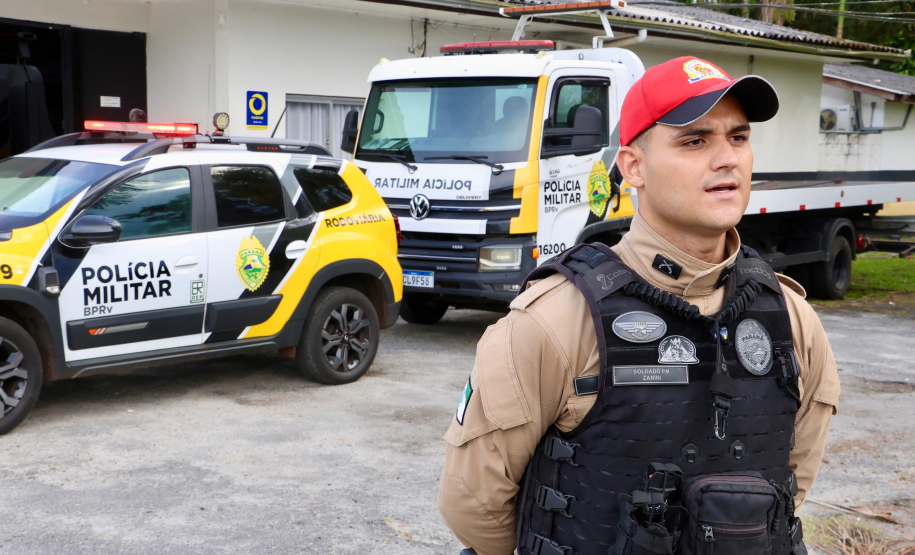 PMPR realiza operação contra o tráfico de drogas em rodovia de Pontal do Paraná