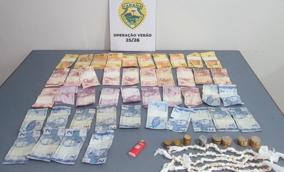 PMPR desarticula ponto de tráfico e prende dois em Guaratuba