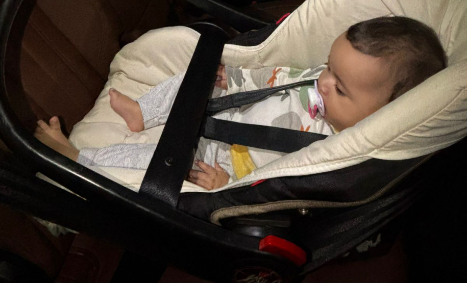 Corpo de Bombeiros alerta para cuidados no transporte de crianças em veículos