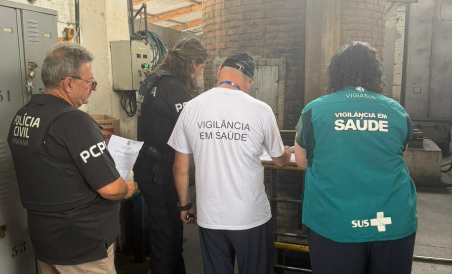 PCPR realiza incineração de drogas apreendidas em Matinhos e Guaratuba