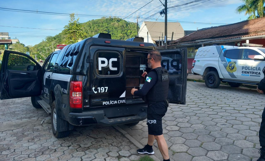 Forças de Segurança deflagram operação e prendem homem por homicídio ocorrido em Guaratuba