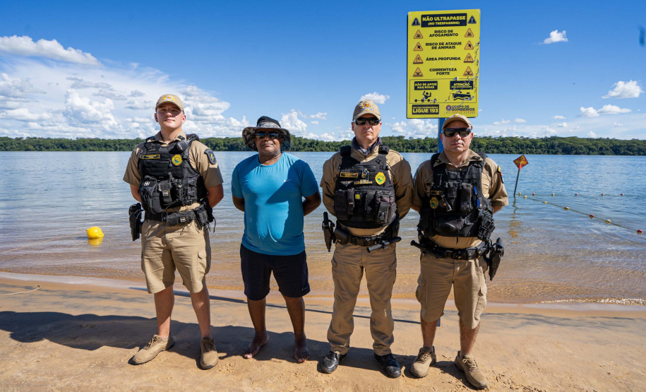Por terra e água, forças de segurança garantem verão tranquilo no Noroeste
