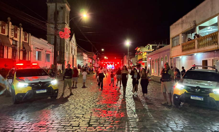 PMPR garante segurança em shows de Réveillon em Antonina