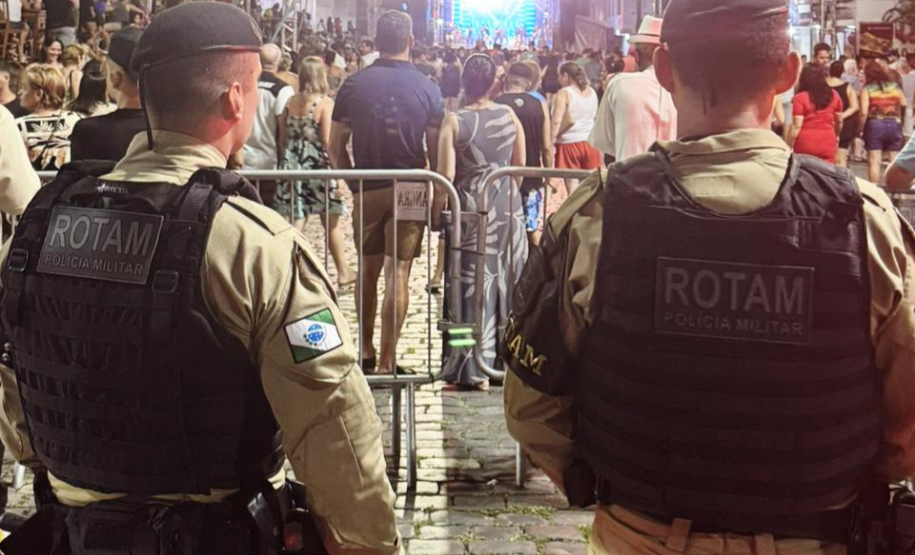 PMPR garante segurança em shows de Réveillon em Antonina