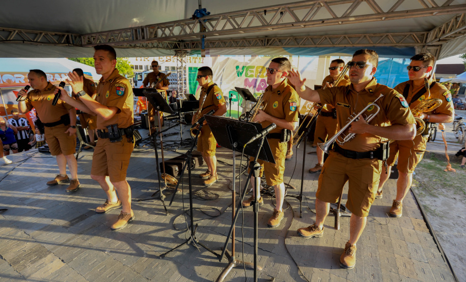 Eles estão de volta: Banda da PM vai abrir grandes shows do Verão Maior Paraná