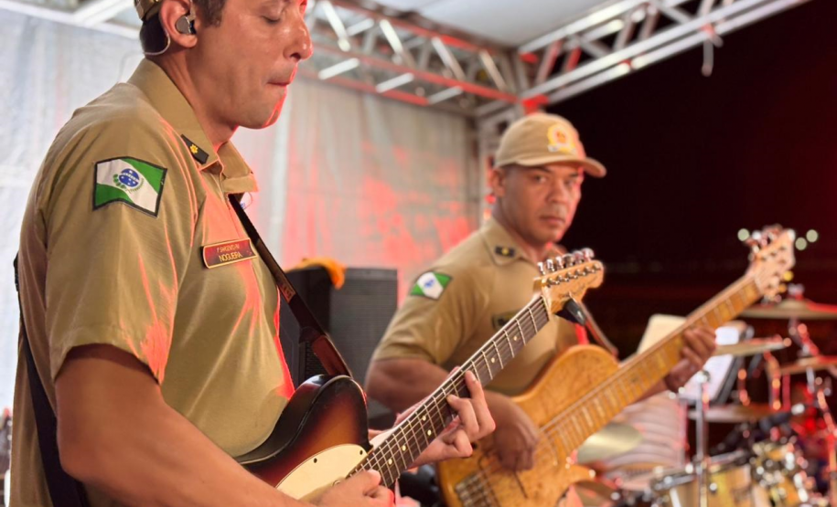 Música, interação e segurança: PMPR anima a noite de Caiobá