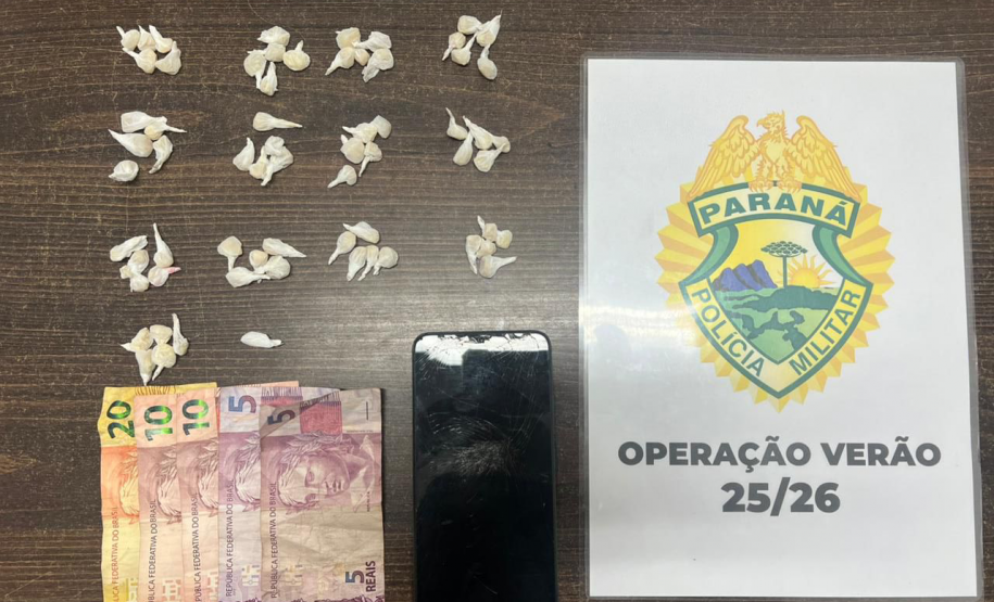 PMPR prende homem por tráfico de drogas em Matinhos