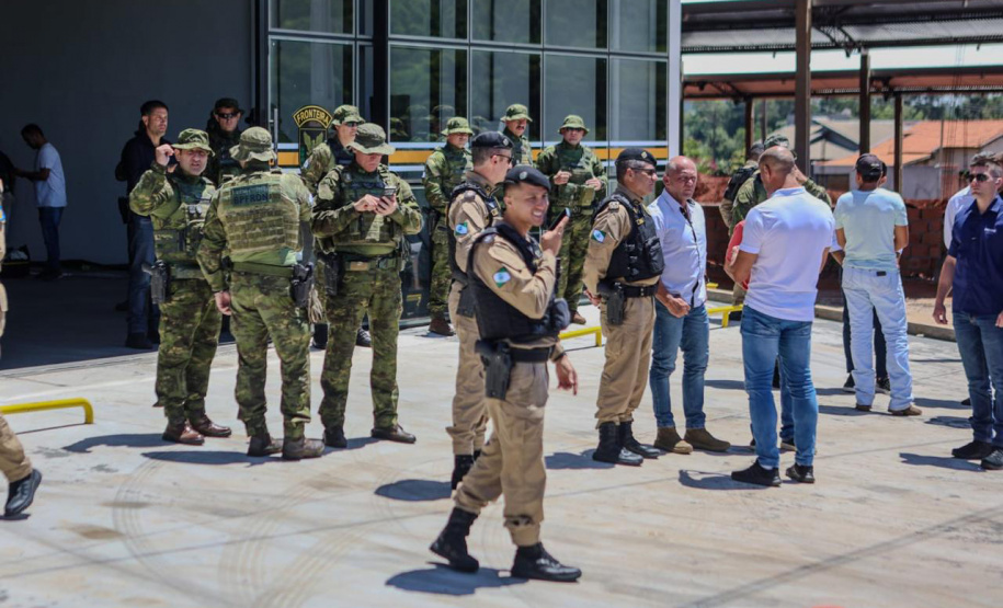 Reforço na fiscalização: primeira base da Polícia de Fronteira entra em operação no Paraná