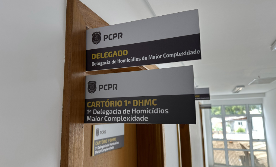 Delegacia de crimes complexos conclui todos os inquéritos de casos antigos em Curitiba