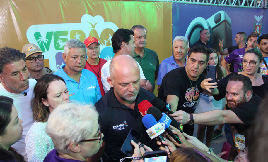 Polícia Militar atua para público recorde no primeiro grande show da temporada em Matinhos