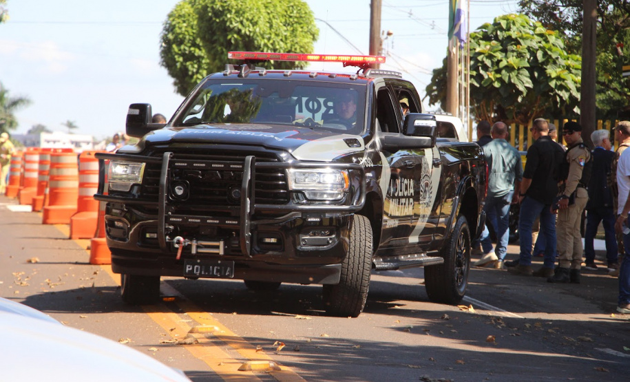 Nova base da Polícia de Fronteira é entregue pelo Estado em Santa Helena, no Oeste
