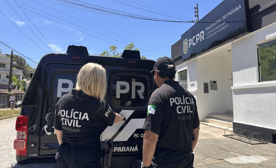 PCPR prende homem em flagrante por ameaça à mãe em Guaratuba