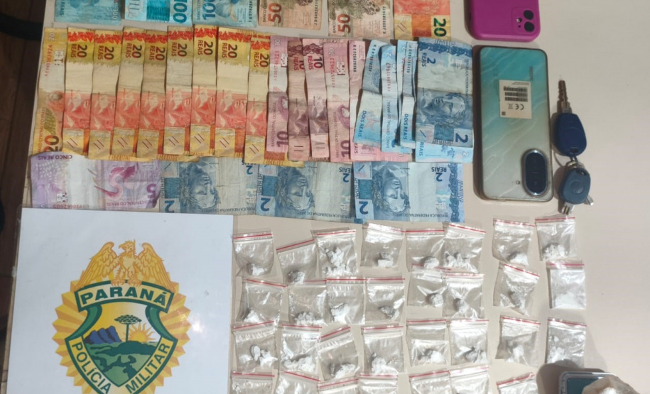 PMPR prende casal por tráfico de drogas em Pontal do Paraná