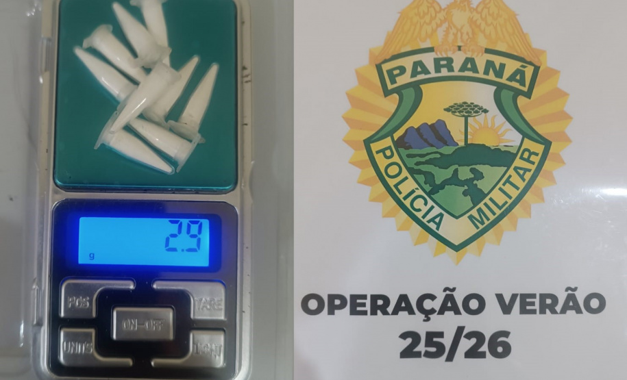 PMPR prende homem por tráfico de drogas em Matinhos