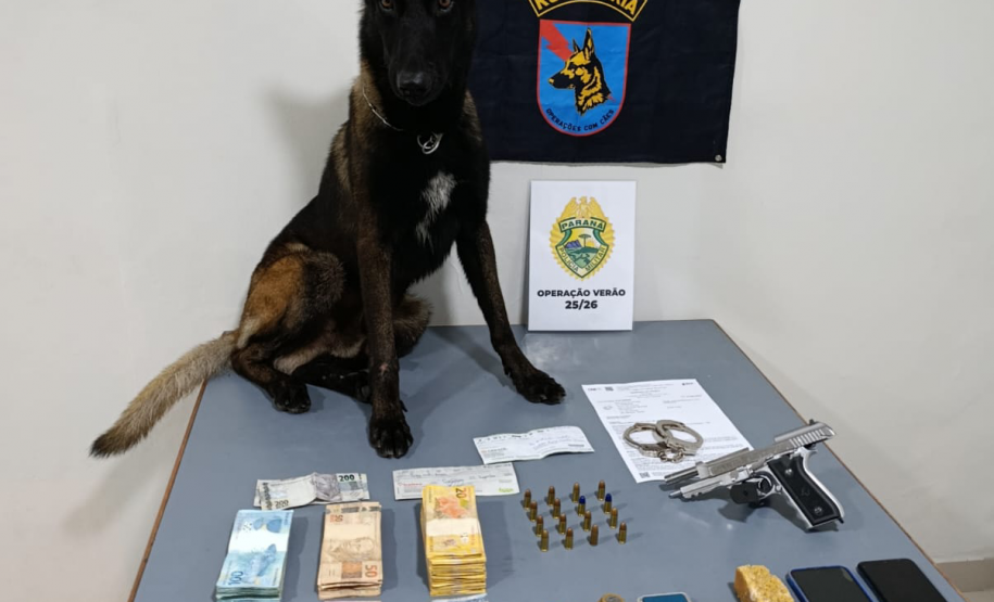 Sistema Olho Vivo auxilia PMPR na prisão de dois homens por tráfico de drogas em Guaratuba