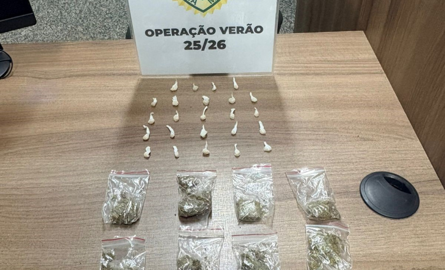 PMPR prende homem reincidente por tráfico de drogas durante patrulhamento em Matinhos