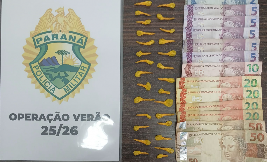 PMPR prende homem por tráfico de drogas em Matinhos