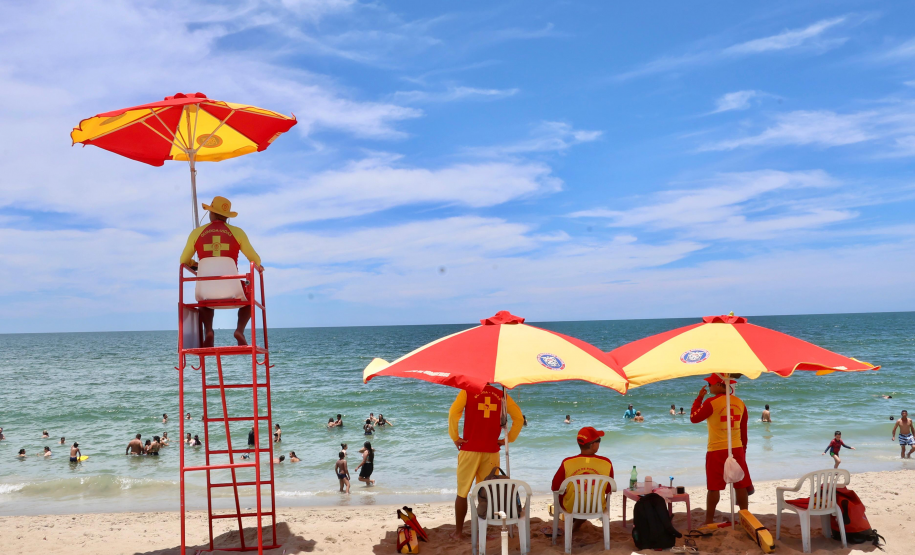 Corpo de Bombeiros reforça orientações para banhistas sobre correntes de retorno no mar