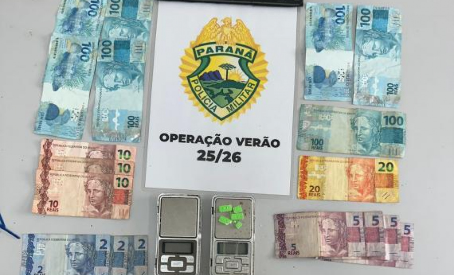 PMPR prende suspeito e apreende materiais ilícitos na Ilha do Mel