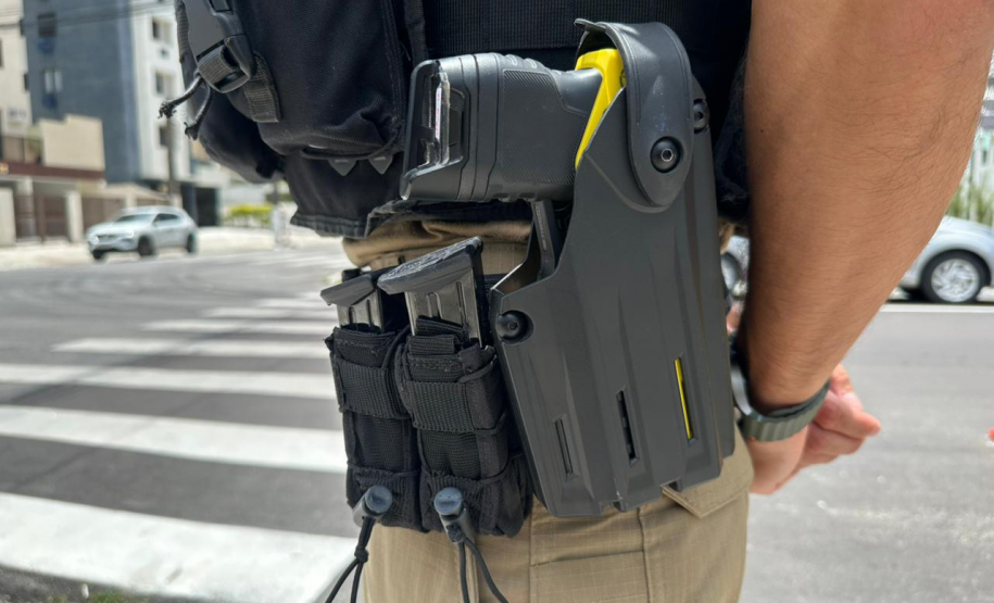 Tasers reforçam trabalho das forças de segurança durante o Verão Maior Paraná no Litoral