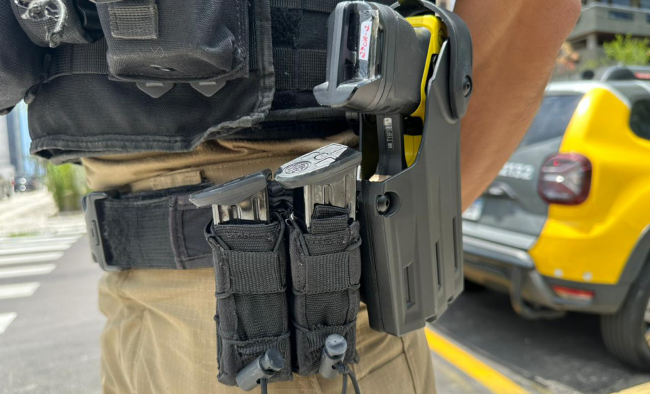 Tasers reforçam trabalho das forças de segurança durante o Verão Maior Paraná no Litoral