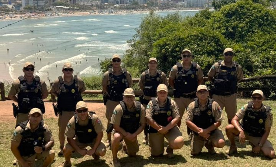 PMPR reforça policiamento no Morro do Cristo durante a Operação Verão Maior