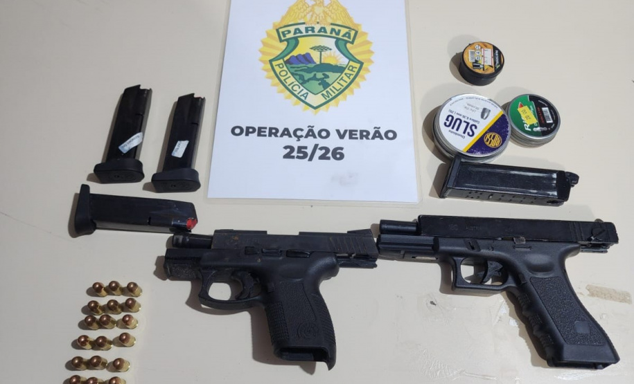 PMPR recupera arma de fogo furtada em Pontal do Paraná