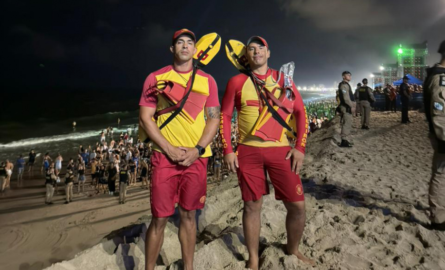 Bombeiros reforçam atuação em shows com motos aquáticas e drone com câmera térmica