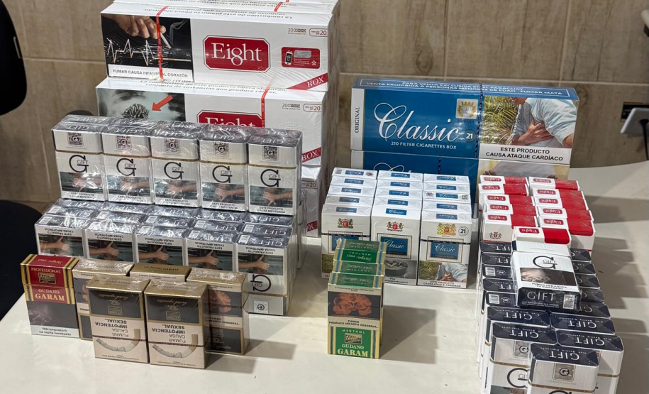 PCPR prende comerciante e apreende cigarros eletrônicos em ação de fiscalização no Litoral