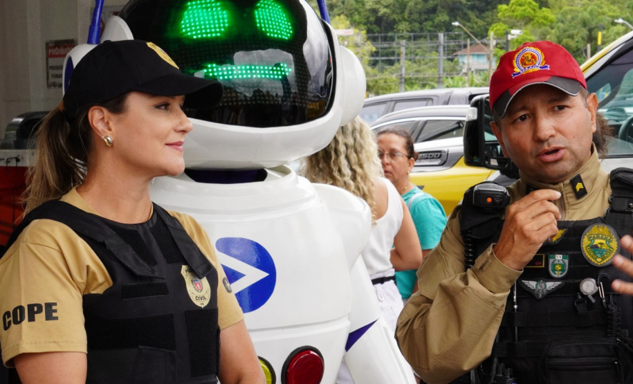 Forças de segurança fazem nova operação integrada no ferry boat de Guaratuba