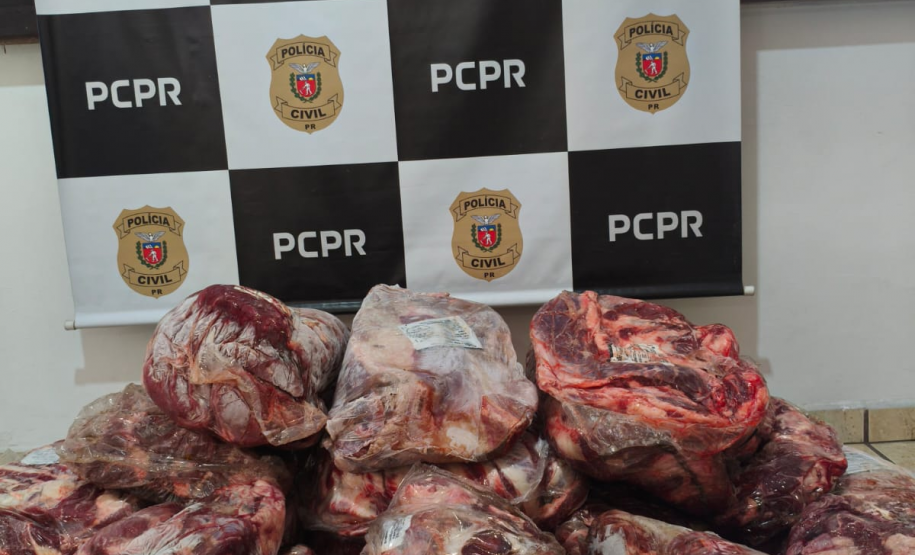 PCPR recupera carga de carne e prende homem por receptação em Guaratuba