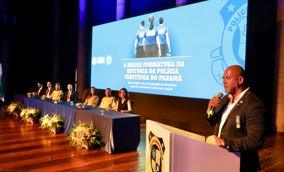 186 novos profissionais: Polícia Científica do Paraná realiza maior formatura da história