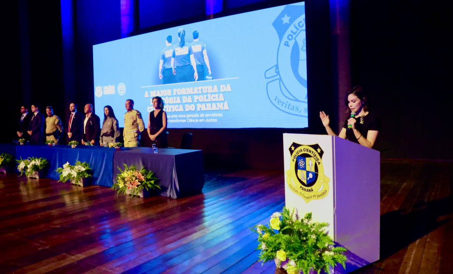 186 novos profissionais: Polícia Científica do Paraná realiza maior formatura da história