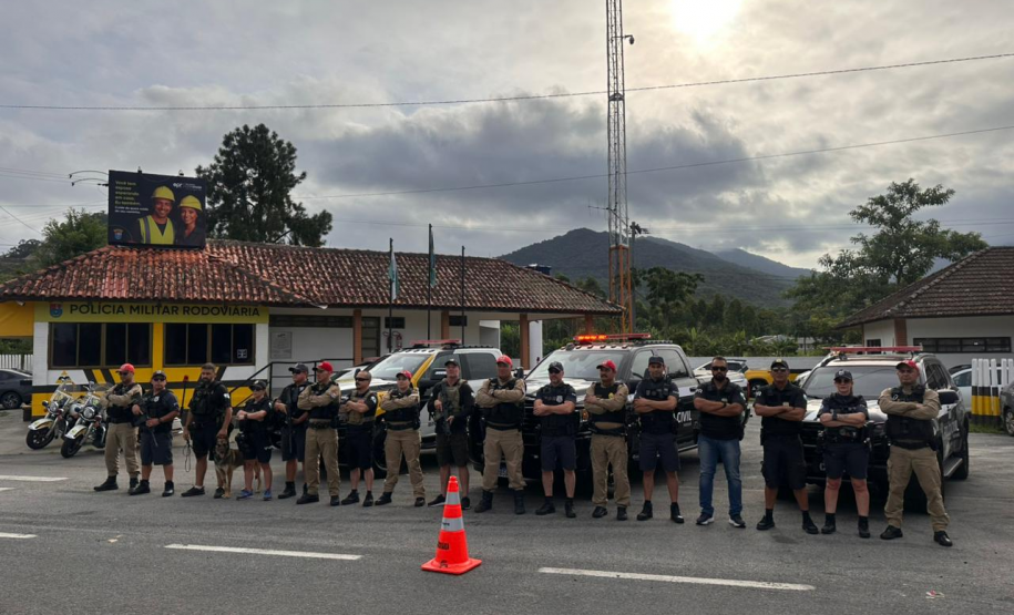 Ação integrada reforça policiamento e fiscalização nas rodovias do Litoral do Paraná