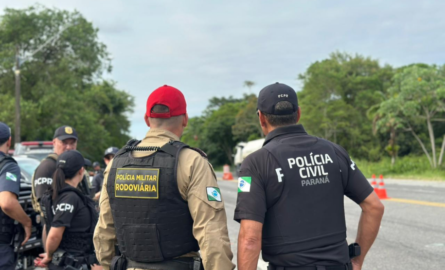 Ação integrada reforça policiamento e fiscalização nas rodovias do Litoral do Paraná