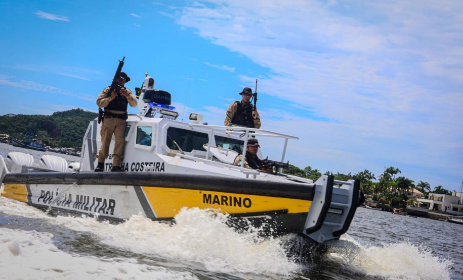 Patrulha Costeira da PMPR reforça segurança durante o Verão Maior Paraná