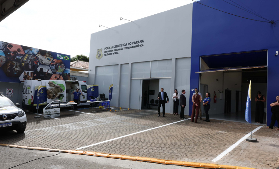 Polícia Científica amplia estrutura e atendimento com nova unidade em Telêmaco Borba