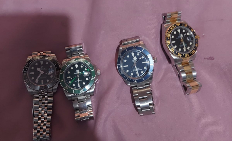 PCPR prende cinco investigados por roubos de relógios de luxo em Curitiba