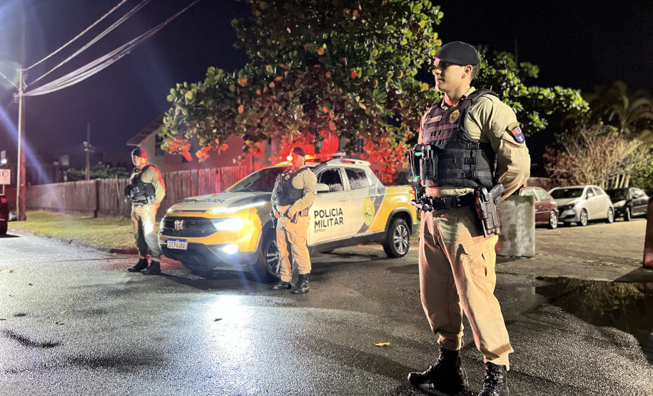 PMPR garante segurança no terceiro dia de Carnaval em Pontal do Paraná