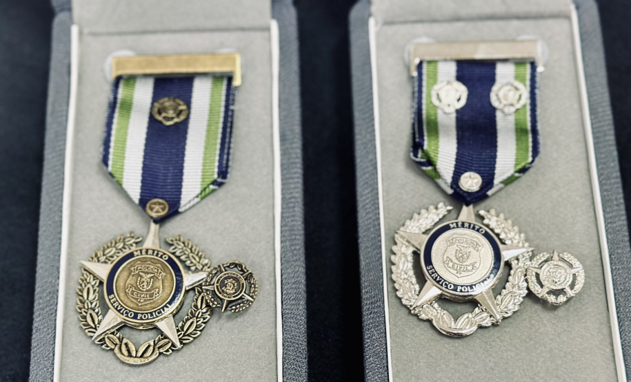 PCPR homenageia 13 servidores com Medalhas de Serviço Policial em Matinhos